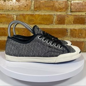 🧱Converse Low Jack Purcell Black Gray